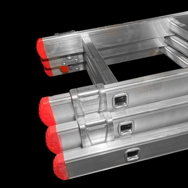 Драбина алюмінієва трьохсекційна SCALA.TOP FLEXIREACH 3x9 сходинок 98-3009 фото